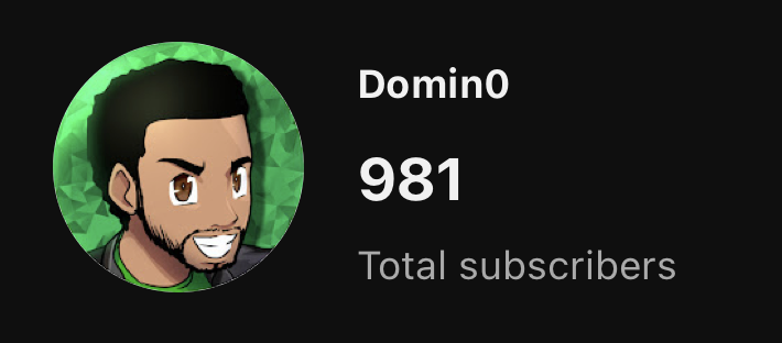 Domin0's tweet image. Wassup, my name is Dom, and I would love to hit 1k subs on YouTube by the end of the year. I'm in the VERY home stretch.

I play #Pokemon, #Digimon, and #Zelda games!

My channel: youtube.com/@Domin0_NFD

Thanks for considering sharing! 🙏🏽