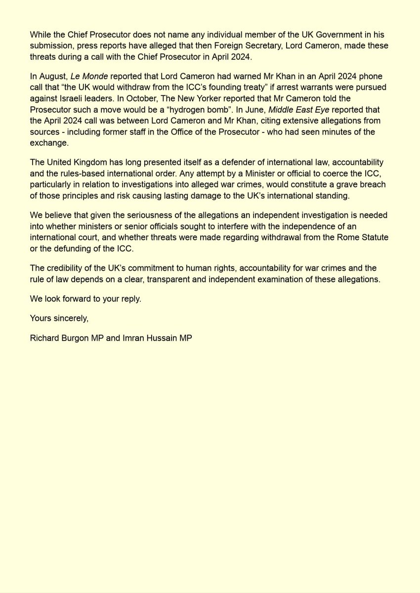 Richard Burgon MP tweet media