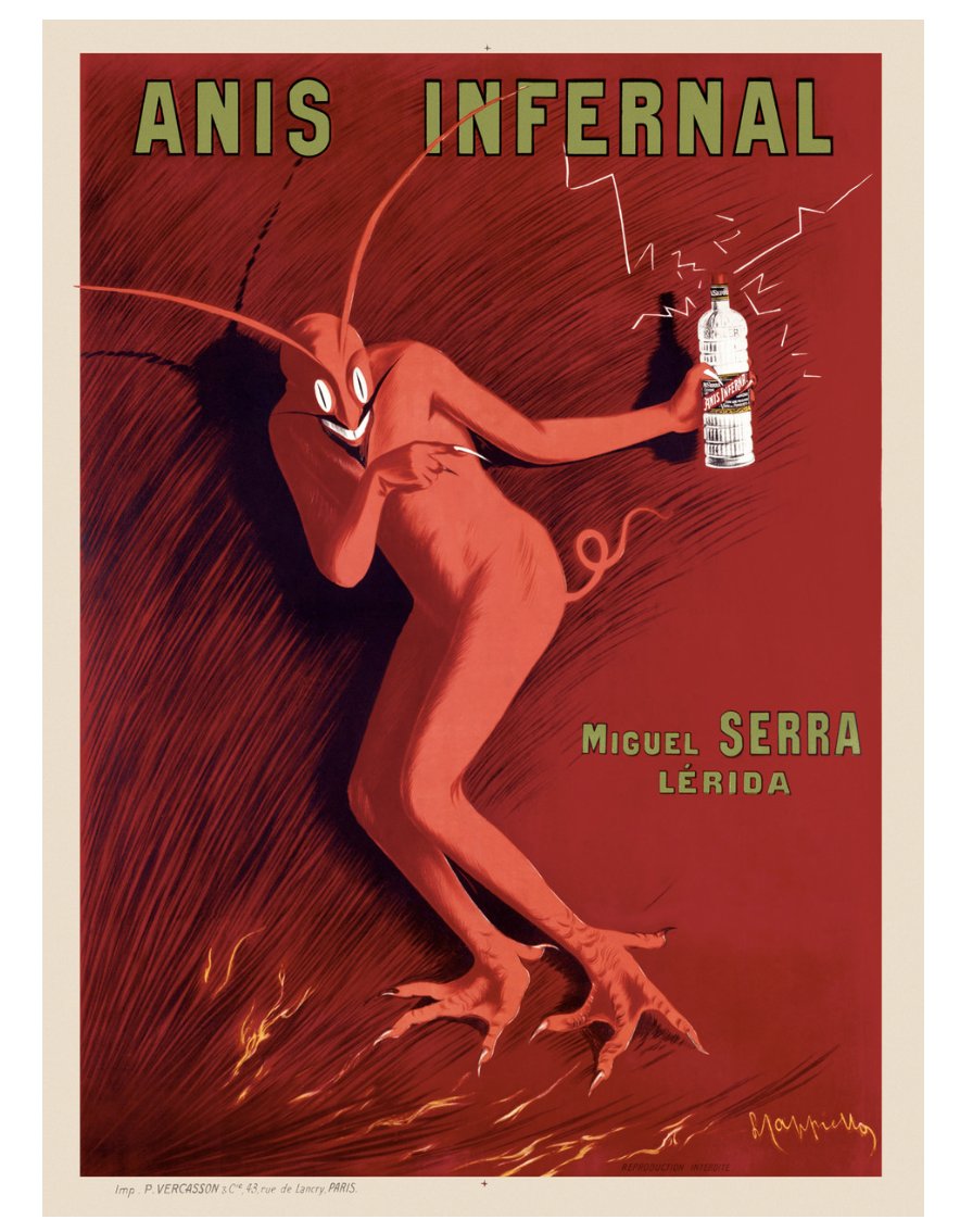 PosterCorner's tweet image. Anis Infernal Vintage Poster by Leonetto Cappiello 1905 French Wine &amp;amp; Spirits Advertisement.
Available on our website...

postercorner.com/posters/wine-s…