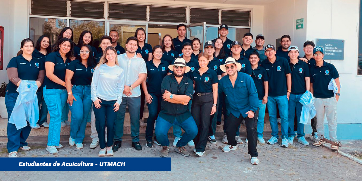 VISITAS TÉCNICAS DE UNIVERSIDADES
En #CENAIM 👍 la formación académica de los estudiantes que nos visitan es importante 💪 En este mes de diciembre hemos recibido estudiantes de las carreras:

Biología #UG
Biología #Uleam
Acuicultura #UTMACH