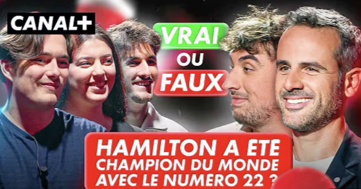 Tout nouveau concept sur la chaine YouTube de Canal+, on a opposé Laurent Dupin à 5 abonnés Canal ! 🔥🏎️

L’objectif, voir qui a la meilleure culture F1 👀

youtu.be/27PMHnsnPA4?si…