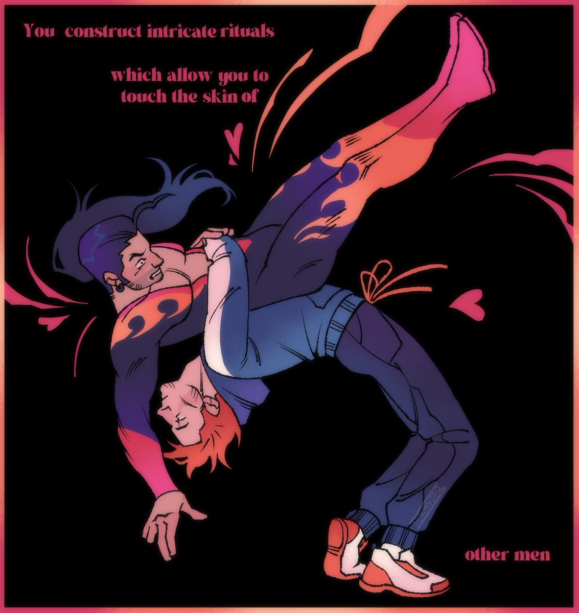 Hey, Flambae, cutie pie, maybe think twice before fighting a man that casually bit off someone's finger
 
#dispatch