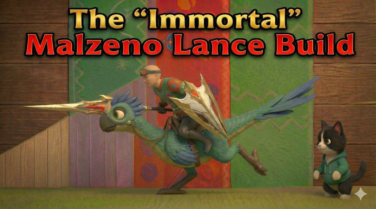 Fanaticit's tweet image. MH Now: The "Immortal" Malzeno Lance Build (Infinite Life Steal) youtu.be/m8ETAXORVOs?si… via @YouTube #MonsterHunterNow #MHNow #MonsterHunter #malzeno #lance