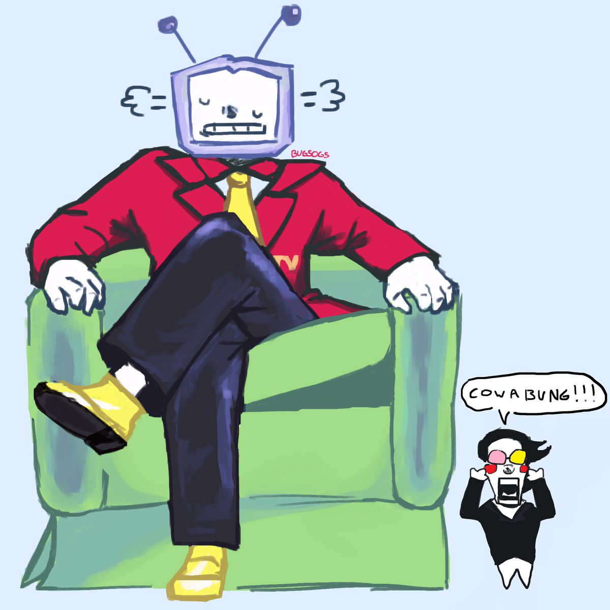 bugsogs's tweet photo. What did they see brah 💔
#DELTARUNE #tenna #spamtenna #spamtongspamton #spamton https://t.co/QwXrERBE8r