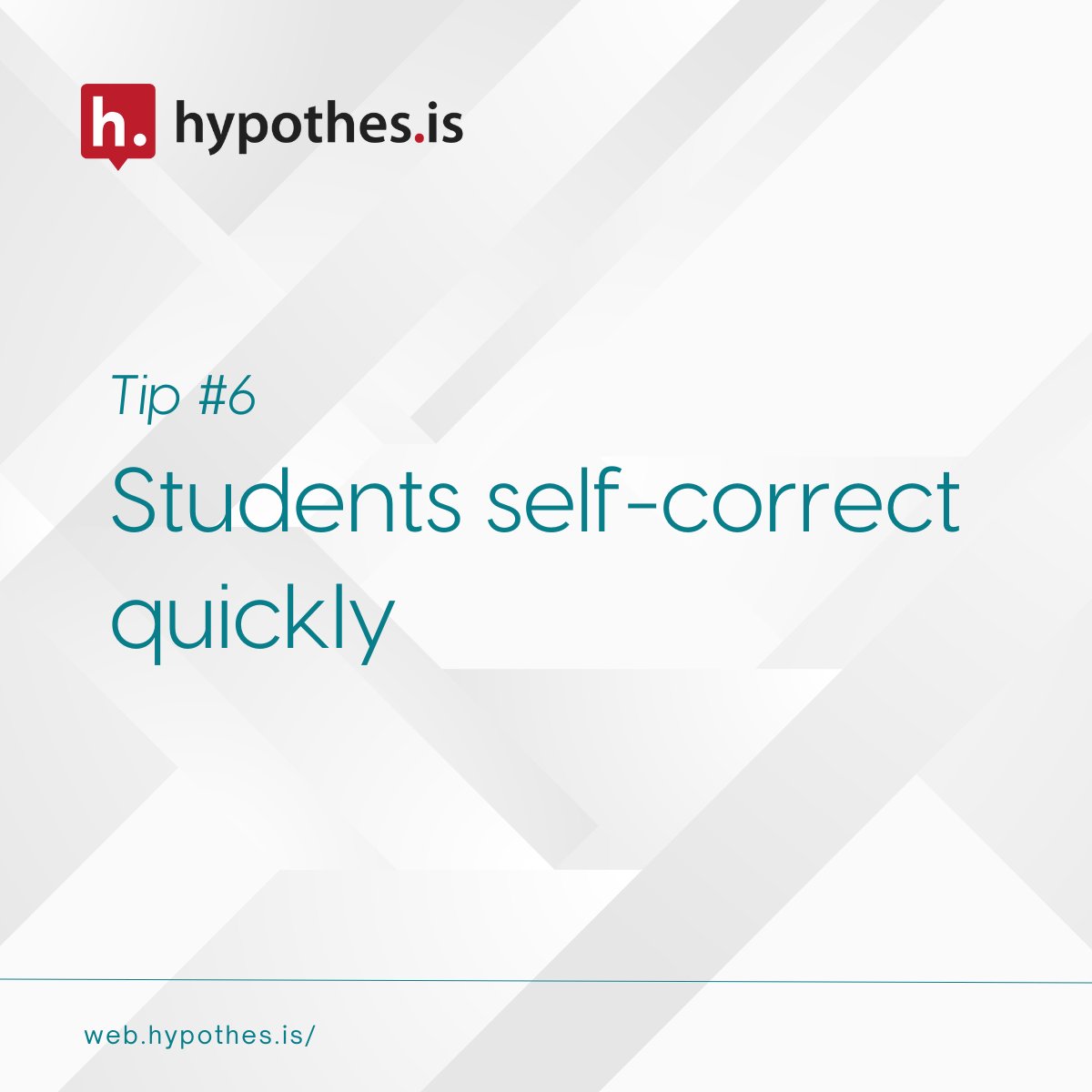 hypothes_is's tweet image. Students improve quickly when expectations are clear.

Showing a strong annotation next to a weak one provides instant clarity.

Try exemplars in your next course.

#Assessment #FacultyTips #LearningDesign #HigherEd #SocialAnnotation #Hypothesis