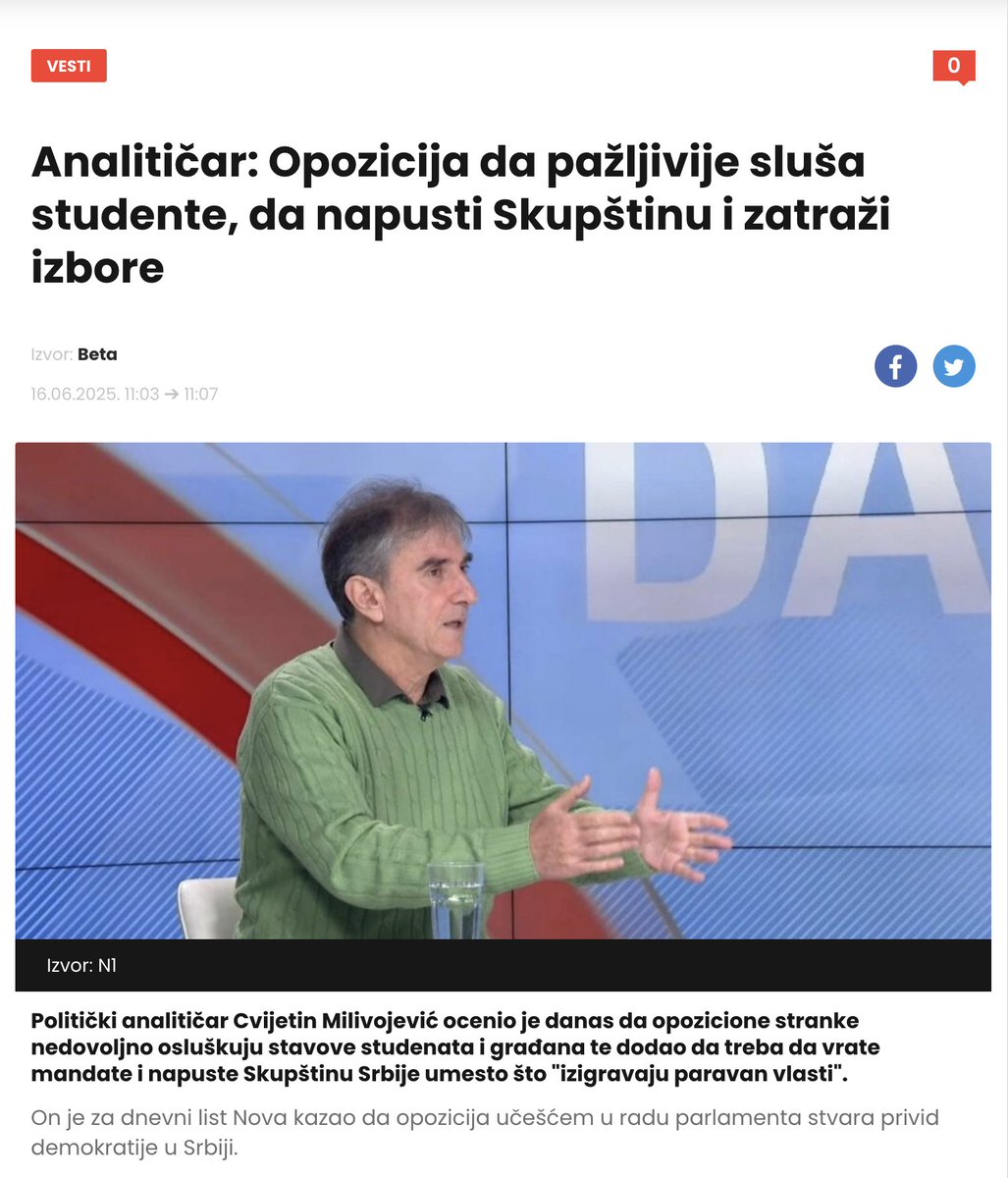 <a href="/blokadapmf/">Blokada PMF Novi Sad</a> Vi dobro znate na koga se odnosi pojam "studentski svedoci" - ne odnosi se na sudente. Jedan od eklatantnijih primeraka je Cvijetin koji tvrdi da je dobio poziv od 7 plenuma da bude na listi, i evo on poziva na vraćanje mandata. Društvo oko Hrke isto. Treba li još da nabrajam?