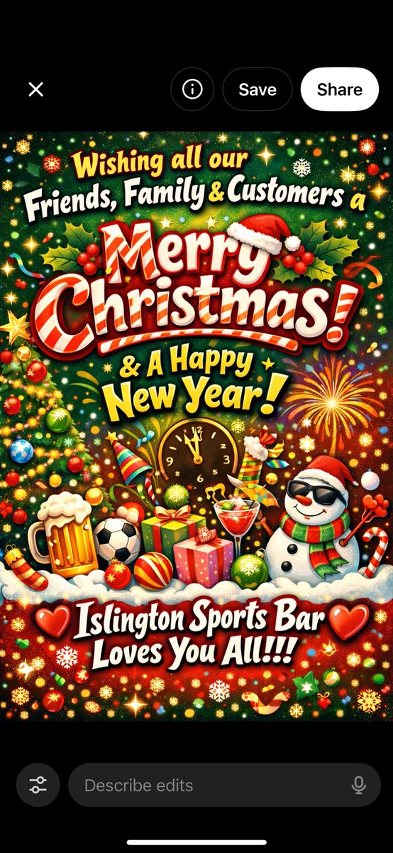 islingtonsport1's tweet image. Merry Christmas 🍺🍺🍺🍺