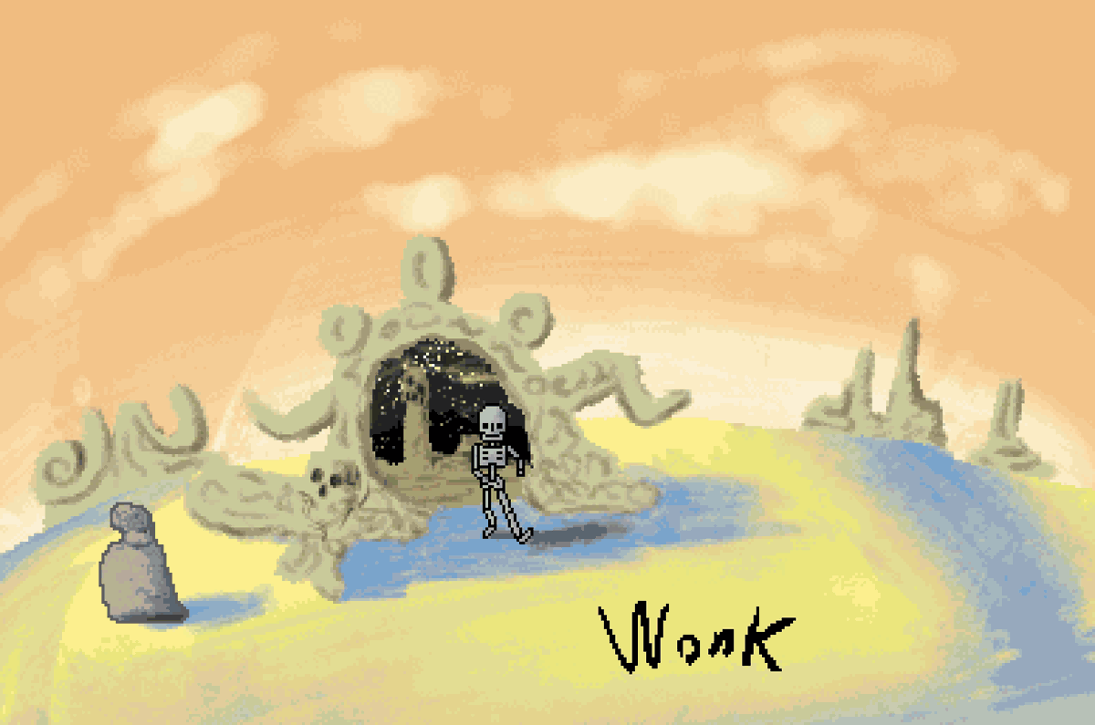Wonk practice painting