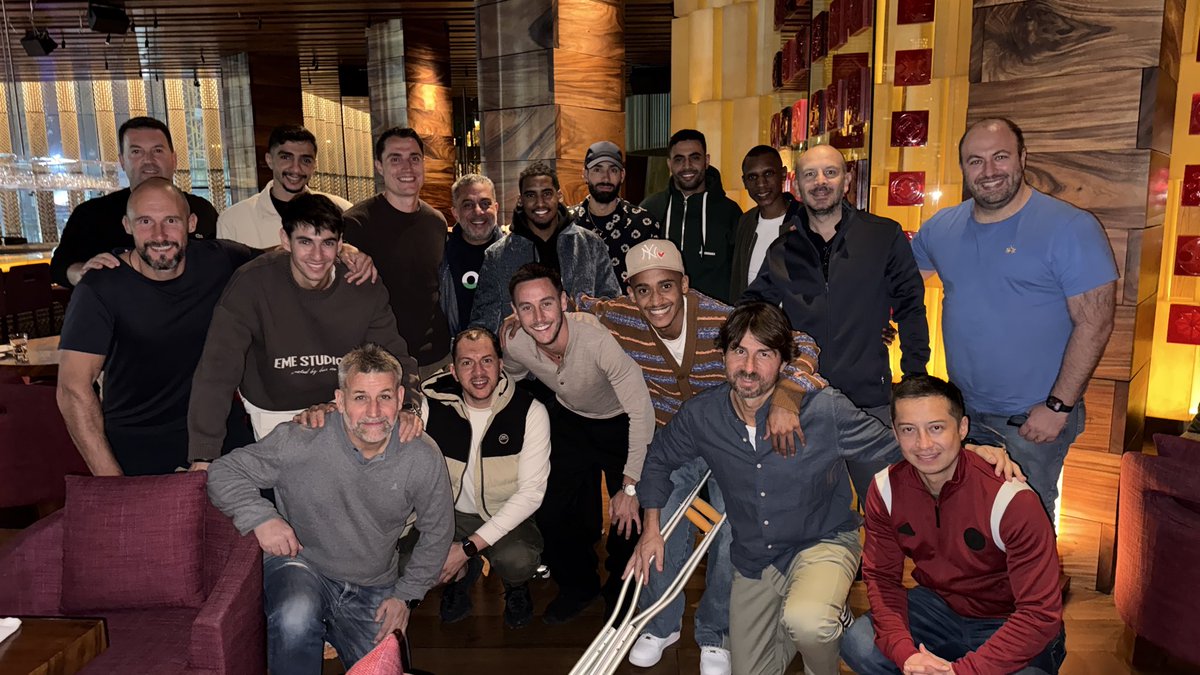 Thanks to all my amazing family, teammates, coaches &amp; support team @alshababsaudifc for making my 30th birthday dinner a memorable one this week. 🫶🏻

A special thanks to our new president <a href="/azizfalmalik/">عبدالعزيز فهد المالك</a> &amp; his new management team for taking the time to attend too. 🦁 🖤 🤍