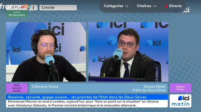 Image de l'actu de Préfet des Deux-Sèvres