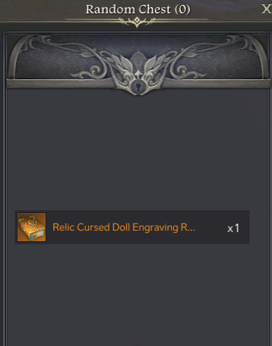 Zoom_DM's tweet image. well, well, well, random pouch from Fate Ember = Cursed Doll!

Ty @playlostark 
#LostArk