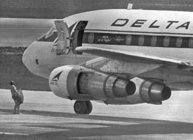 IncidentLogs's tweet photo. On November 24, 1971, an unidentified man using the alias Dan Cooper hijacked Northwest Orient Flight 305 shortly after take-off from Portland.

He demanded $200,000 and parachutes, released the passengers in Seattle, then later jumped from the aircraft mid-flight over the Pacific Northwest. He was never found.

The case remains one of the only unsolved airline hijackings in U.S. history.