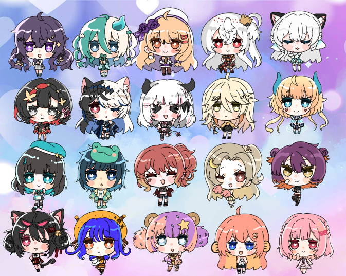 RG新品購入特典 隨機2張立體小貼紙