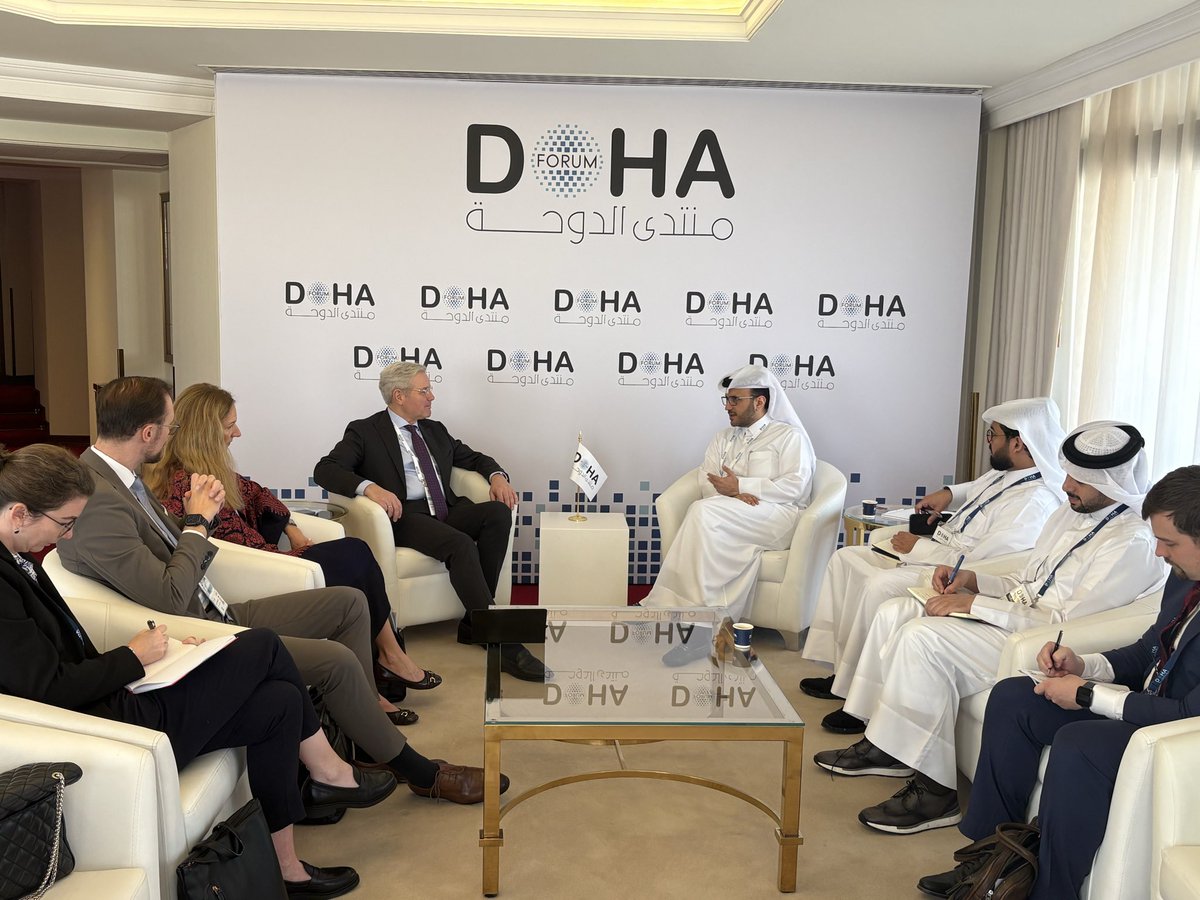 kasrpg's tweet image. Alongside the Forum, we held bilateral meetings with key Qatari and Saudi officials, which focused on advancing dialogue on regional security, foreign policy priorities and finding avenues for future cooperation! 

📸: Doha Forum