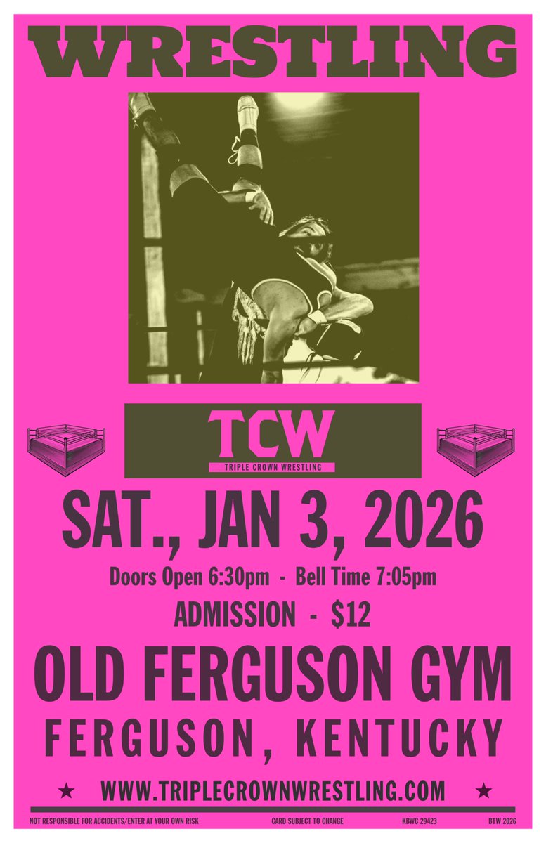 Shake off that post-holiday slump and get ready for some HARD-HITTING ACTION! 💥💪

The holidays are over, the leftovers are gone, and it’s time to get off the couch! 🛋️🚫 We are kicking off 2026 with a bang at the Old Ferguson Gym! If you're looking for the perfect way to burn