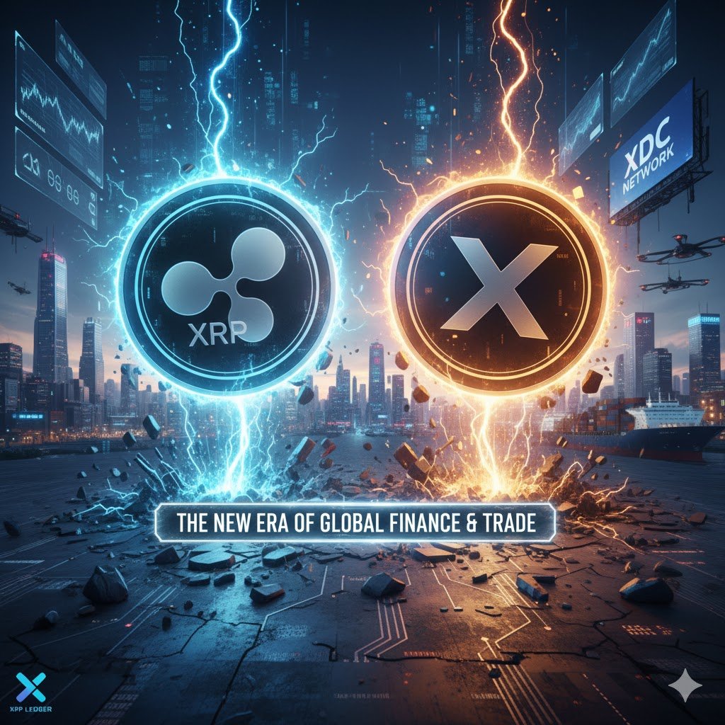 ⚡ $XDC Network → Global trade &amp; tokenization

🌊 $XRP → Cross-border payments

Different lanes.
Same destination: real-world finance 🌍

#XDC <a href="/XDCNetwork/">XDC Network</a> #BTC #ETH #XRP #sstvi #ppnaravit #Ashes2025 #LaGranjaVIPMX #Fantastico #CDMX
