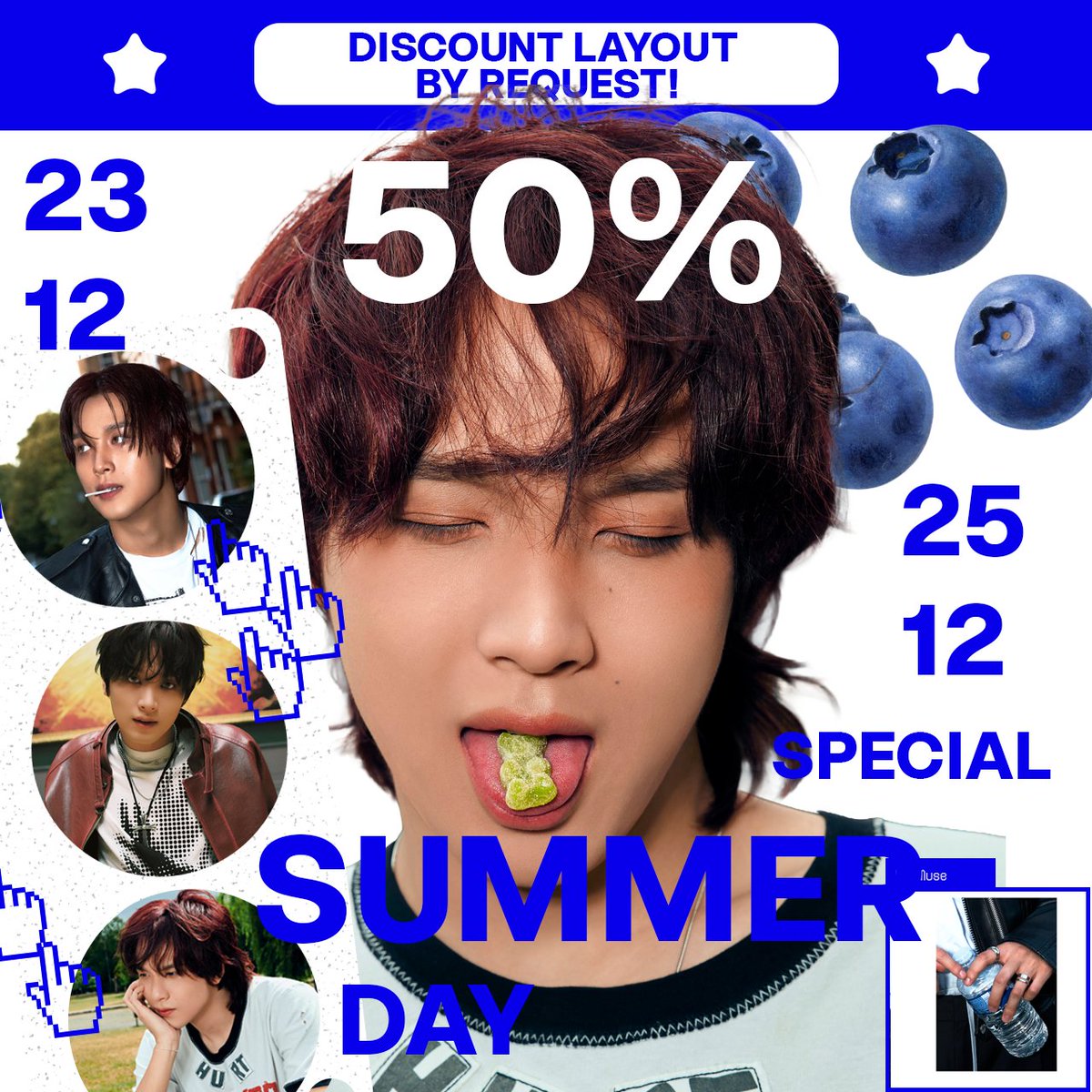 Yonghpe's tweet image. repost this tweet!

hi guys~

dalam rangka ulang tahun aku, akan diskon untuk LAYOUT BY REQUEST mulai dari tanggal 23 Desember-25 Desember. HANYA 12 SLOT aja ya guys~ dan no min/max order, jadi mau order berapapun ayok!!

link katalog aku cantumkan dibawahnya!

#zonauang