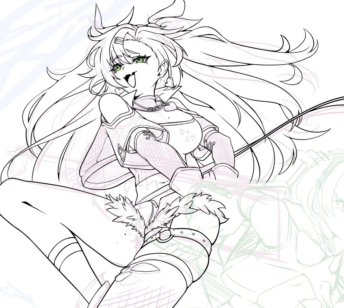 umimarisan's tweet image. 🐰ボスお腹供養（💼で隠れるため）