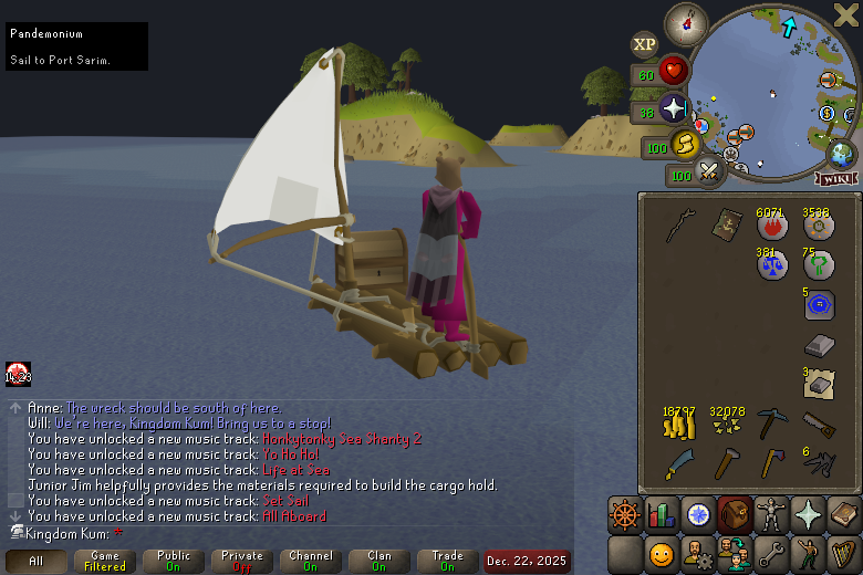 a second account has hit the waters