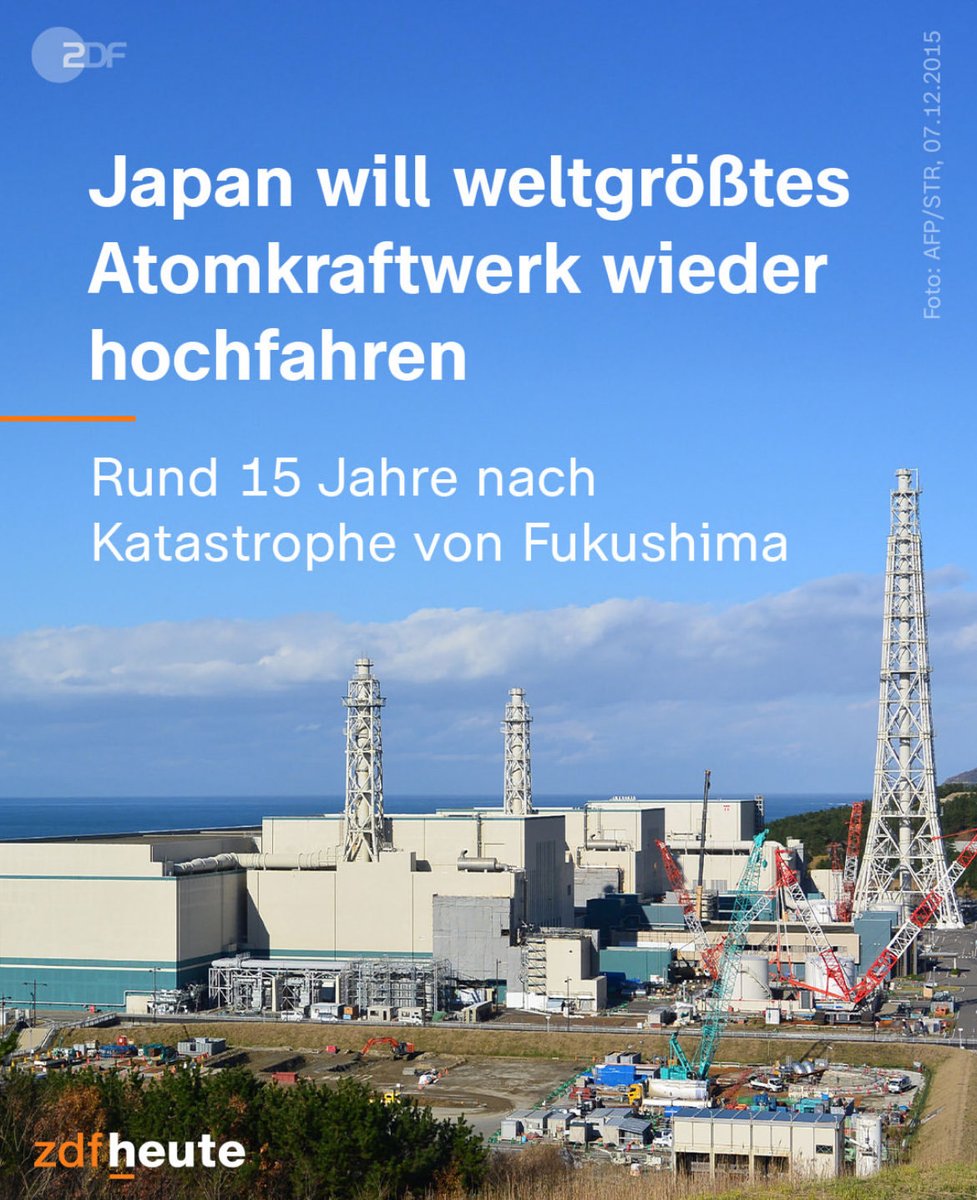 Gut, dass wir unsere AKW wegen Fukushima abgeschaltet und gesprengt haben.