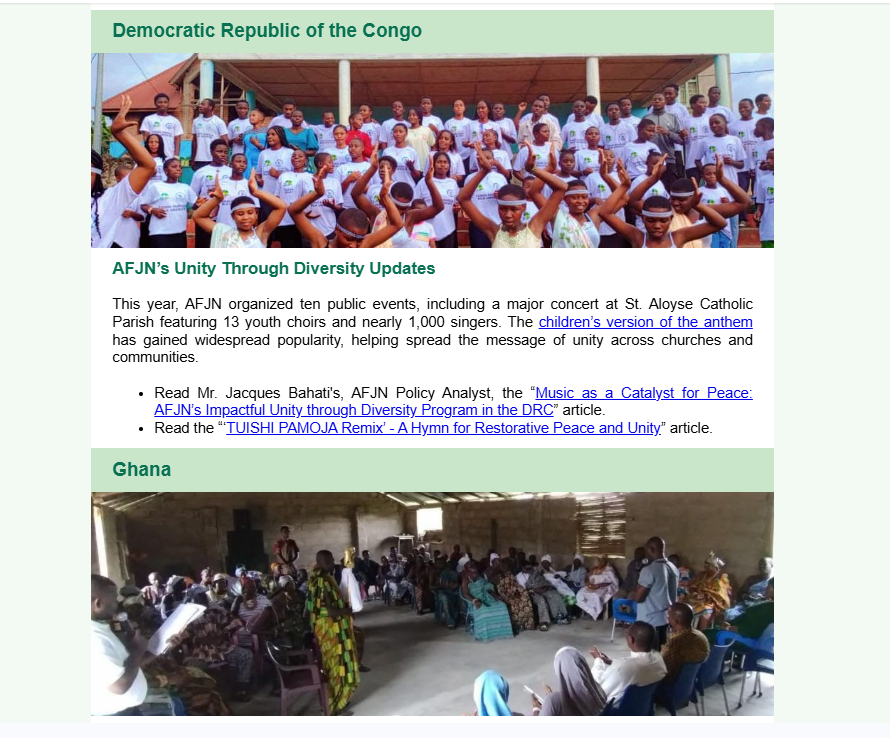 Africa Faith and Justice Network tweet media