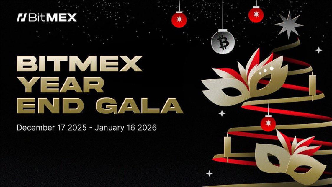 Year end trading is usually messy.

That’s why I like how the <a href="/BitMEX/">BitMEX</a> Year End Gala is set up.

No rush, no noise.
Just a clean window from Dec 18 to Jan 16 and multiple leaderboards based on Volume, PnL, or ROI so your strategy decides how you compete.

If you’re already trading