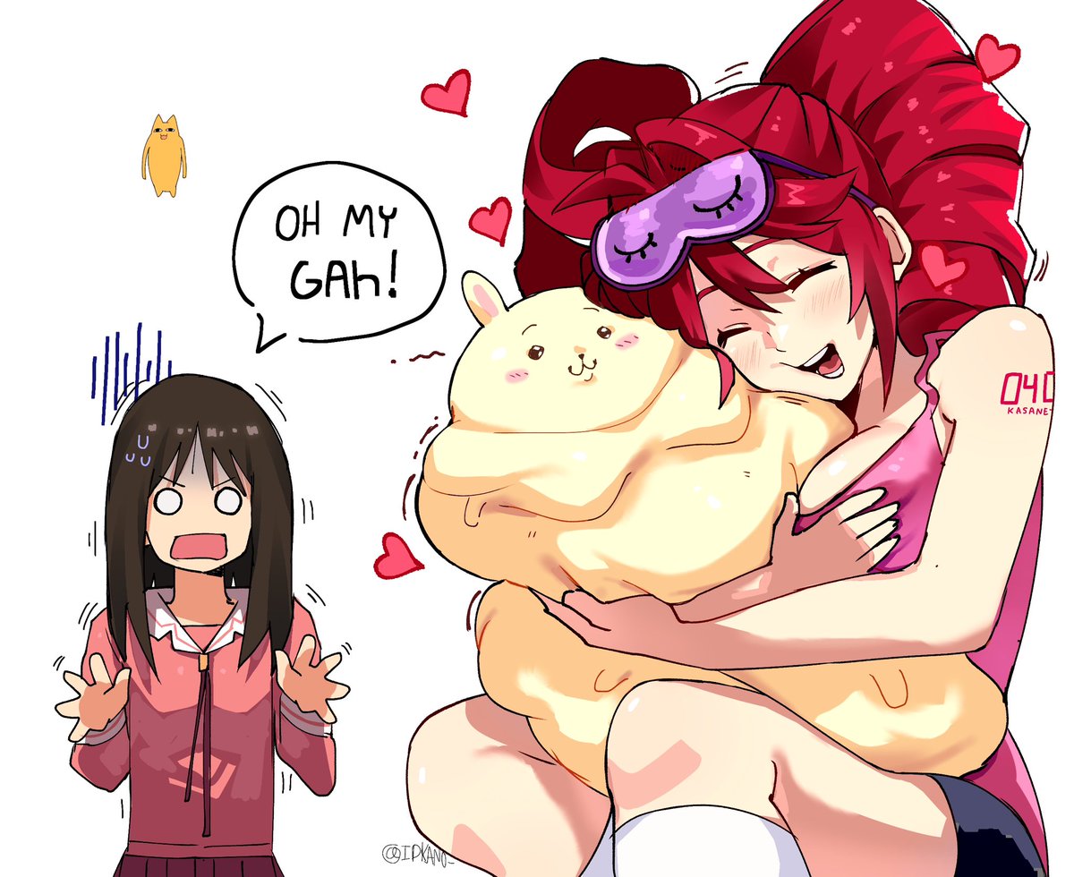 idkAno_'s tweet image. Using my free will for destruction!
#illustration #fanart #KasaneTeto #重音テト #chiikawa #azumangadaioh