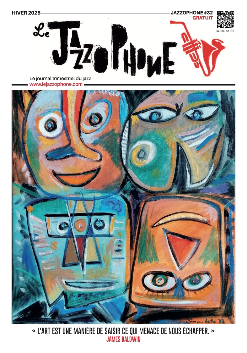 Sortie du Jazzophone #32 🎷
📍 Marché de Noël de Nice
🗓️ 26 décembre | 19h–22h
Au sommaire : entretien avec Sanseverino, interview et couverture signées Simon Spang-Hanssen, dossier Baldwin In Transit autour de James Baldwin.
DJ mix &amp; performance live de TaYo. 🎄