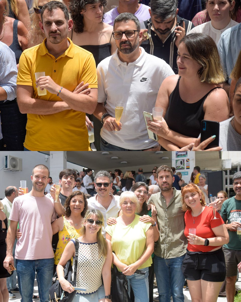 nkreplak's tweet photo. Día a día tenemos una tarea muy importante y trascendental para con las y los bonaerenses. Cuidar a todos y a cada uno de nuestros vecinos es una labor que la hacemos con mucho amor y compromiso, de manera conjunta y espalda con espalda con cada trabajador y trabajadora que constituye el sistema de salud bonaerense.

Aún en los momentos mas difíciles o en la mayor adversidad son los compañeros y compañeras de trabajo quienes nos ayudan y acompañan para poder seguir.

Por esto y mucho más, hoy nos encontramos para brindar, despedir el año trabajado y juntar fuerzas para poder encarar un nuevo año.
