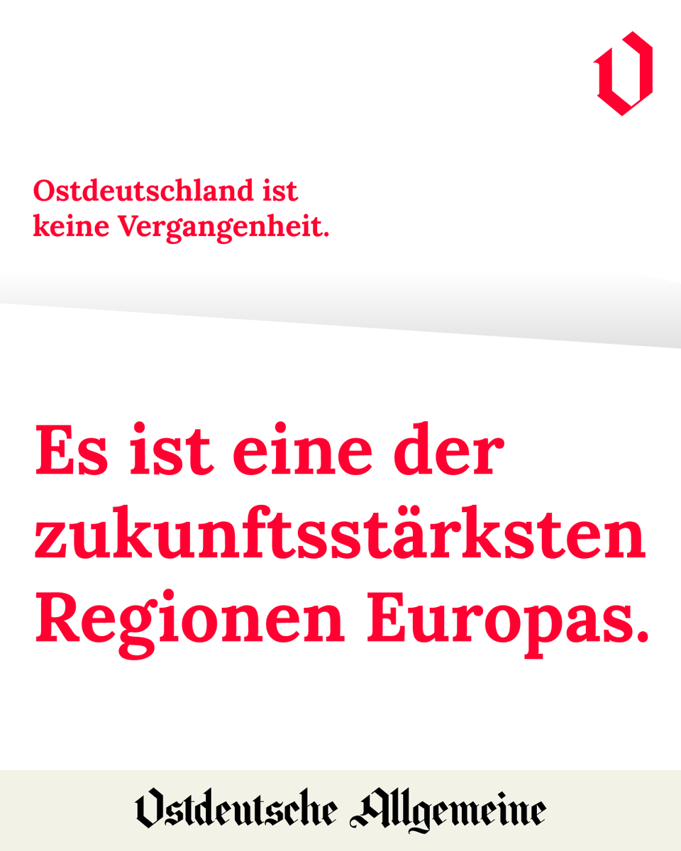 2026 ist das Jahr, in dem wir beginnen, diese Zukunft sichtbar zu machen.
Regional verwurzelt. Für Deutschland und Europa relevant.
Die Ostdeutsche Allgemeine Zeitung startet im Februar.