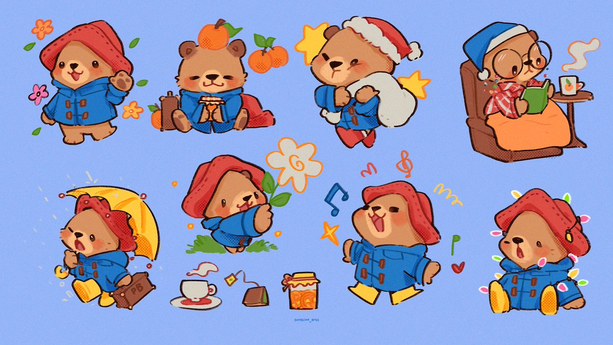 "i’ll never be like other people, but that’s alright because i’m a bear." 🐻

#doodles #digitalart #paddington