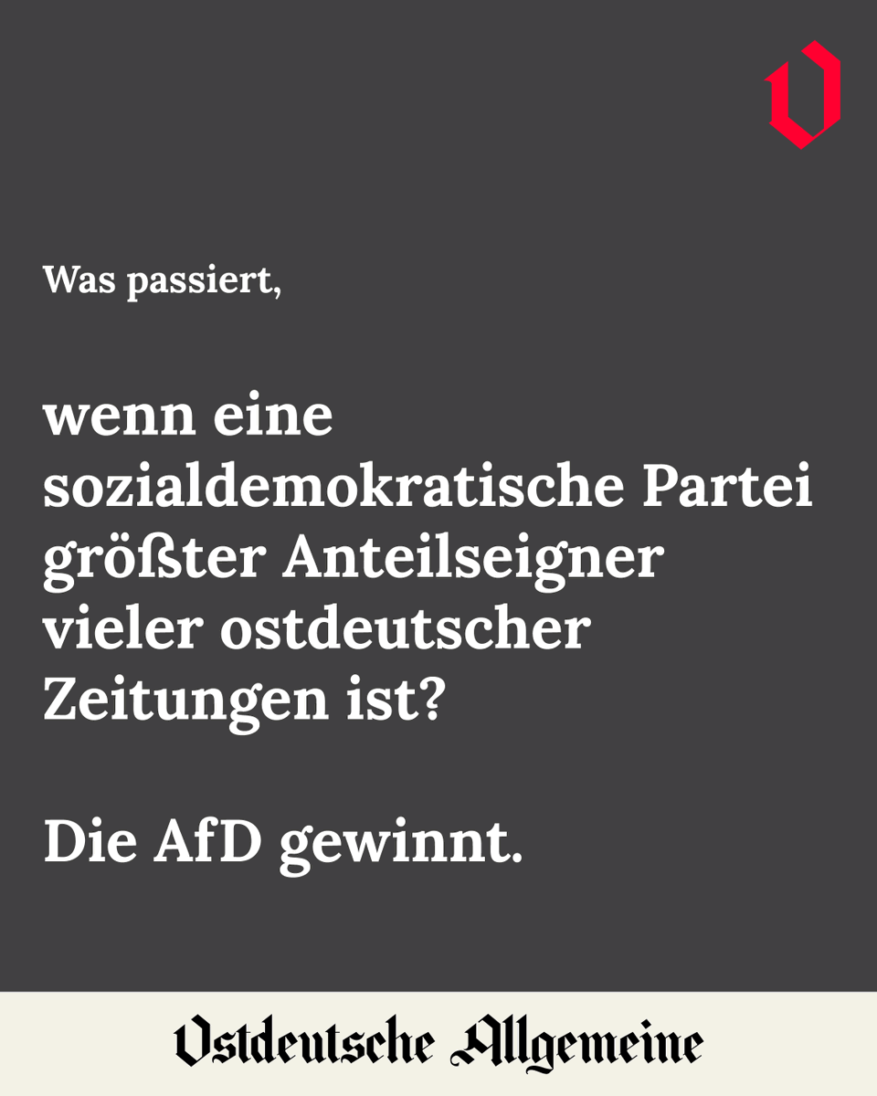 Fünf Fragen. Ein strukturelles Problem.
Bevor wir über Vertrauen, Wahlergebnisse oder Spaltung reden,
sollten wir über Besitz, Perspektive und Nähe sprechen.
Die Ostdeutsche Allgemeine Zeitung startet im Februar.