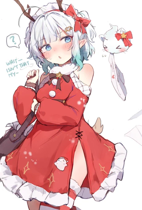 santa mint collecting your christmas letters