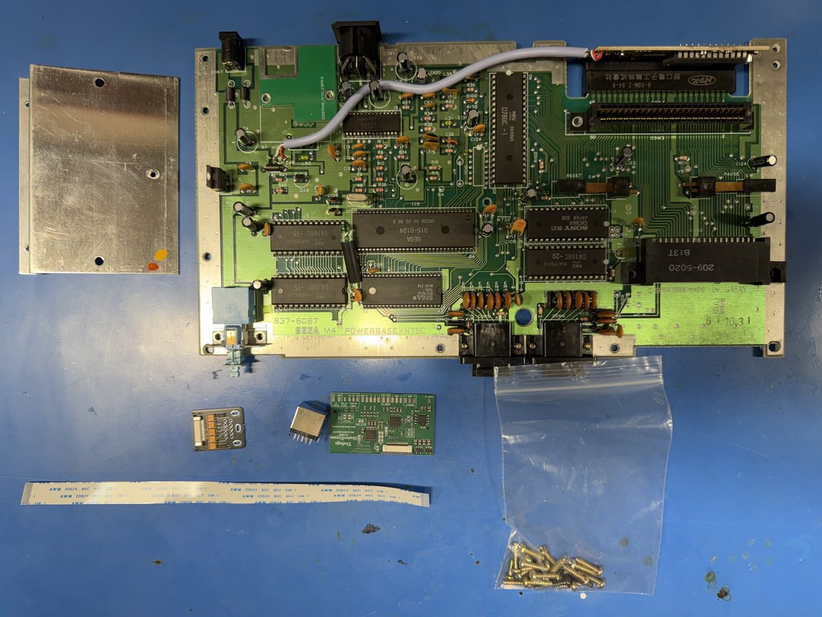 AlteredRetro's tweet image. Let’s have some fun today!! Building (3) of these babies!! FM Audio, Zaxour SMS Bypass, Controller Pause! Ready by end of this week!!

 #sms #sega ⁦@zaxour⁩ ⁦@ConsoleMods⁩