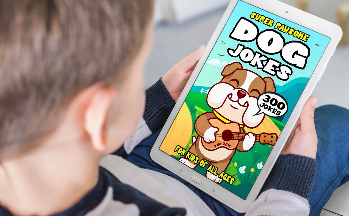 MrTimZak's tweet image. My FREE E-BOOK!!! Download my #dogs #puppies #kidsbook #ebook 300 Super Pawsome Dog Jokes for Kids #childrensbooks on #Amazon for FREE #BookGiveaway #BookMarketing #KindleBargain #FreeKindleReads amazon.com/dp/B0CPYVV383