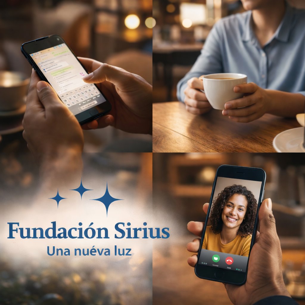 #SiriusTeInvita a conectar con intención, Agenda pequeños actos de presencia: un mensaje al día, una llamada corta semanal o un café mensual. #DerechosCulturales #Ley2265 #InclusiónCultural #Antetodomujerespodcast #fundaciónsirius #reddeamigossirius #eventosSirius