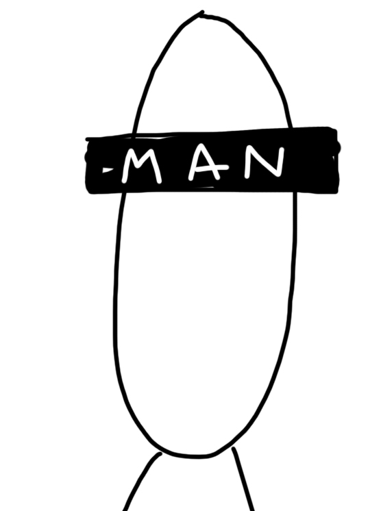 linesinmotion's tweet image. i've read so many yuri where men are literally drawn like this and it's still the funniest thing😭😭