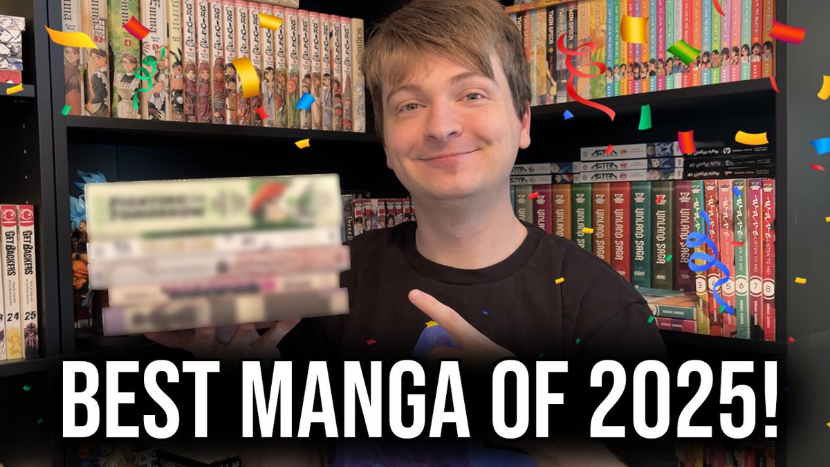 ThePromG's tweet image. NEW VIDEO! 🥳
My Top Manga Reads of 2025!
youtu.be/kVdlc-lk65M
