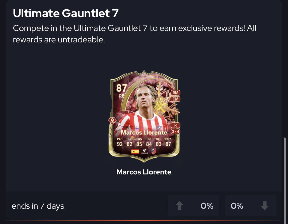 _splfut's tweet image. 🚨محتوى اليوم🚨

- لويس هال توفر في التحديات 🧩 

- غيريرو توفر في التحديات 🧩 

- توفرت ترقية اختيار لاعب +78 🧩 

- توفرت بطولة القونتليت وضمن جوائزها ليورنتي 🎯 

#EAFC26