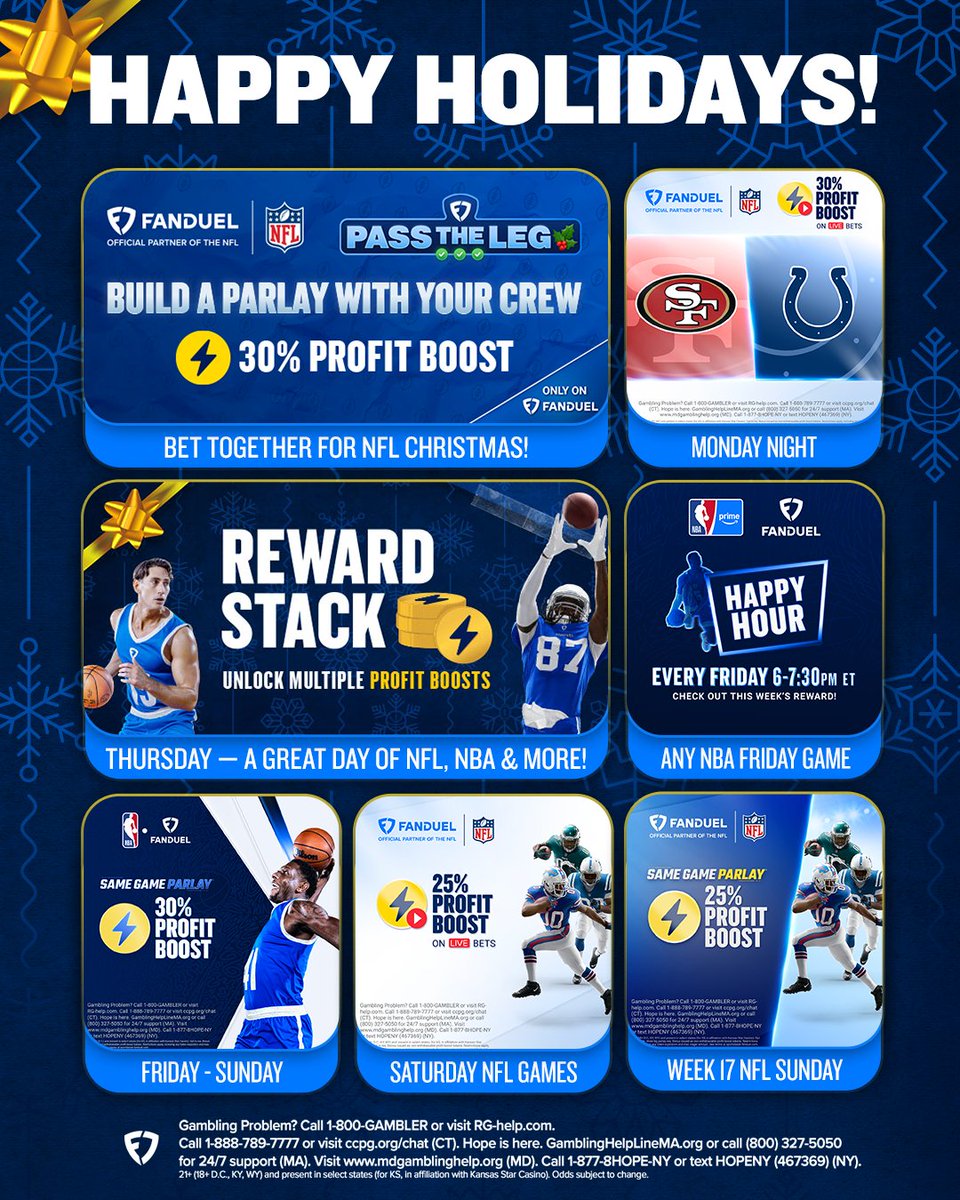 FanDuel Sportsbook tweet media