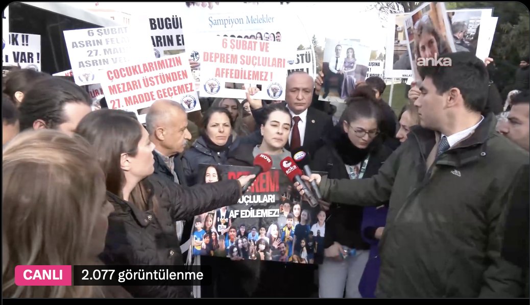 Adaletpesindea's tweet photo. Bu madde, kayıplarımızı yok hükmünde saymak demek.
O gün hayatı duran binlerce insan için
bugün af konuşmak vicdansızlıktır.
Biz her gün o günü yeniden yaşıyoruz.
Siz hangi ara unuttunuz?
#6ŞubatınAffıOlmaz https://t.co/UpczfKDA4W