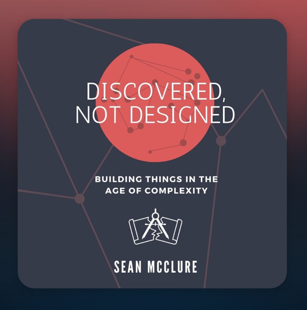 SteelmanPodcast's tweet photo. @harleyf In a strong field, @sean_a_mcclure's book, "Discovered, Not Designed" is, without question, the best and most impactful book you'll read this year. I'd be happy to send you a copy. I'm so sure you'll love it, I made a donation to @MUHCFoundation - I'll double it, if you read it. https://t.co/Grwd9j8YV7