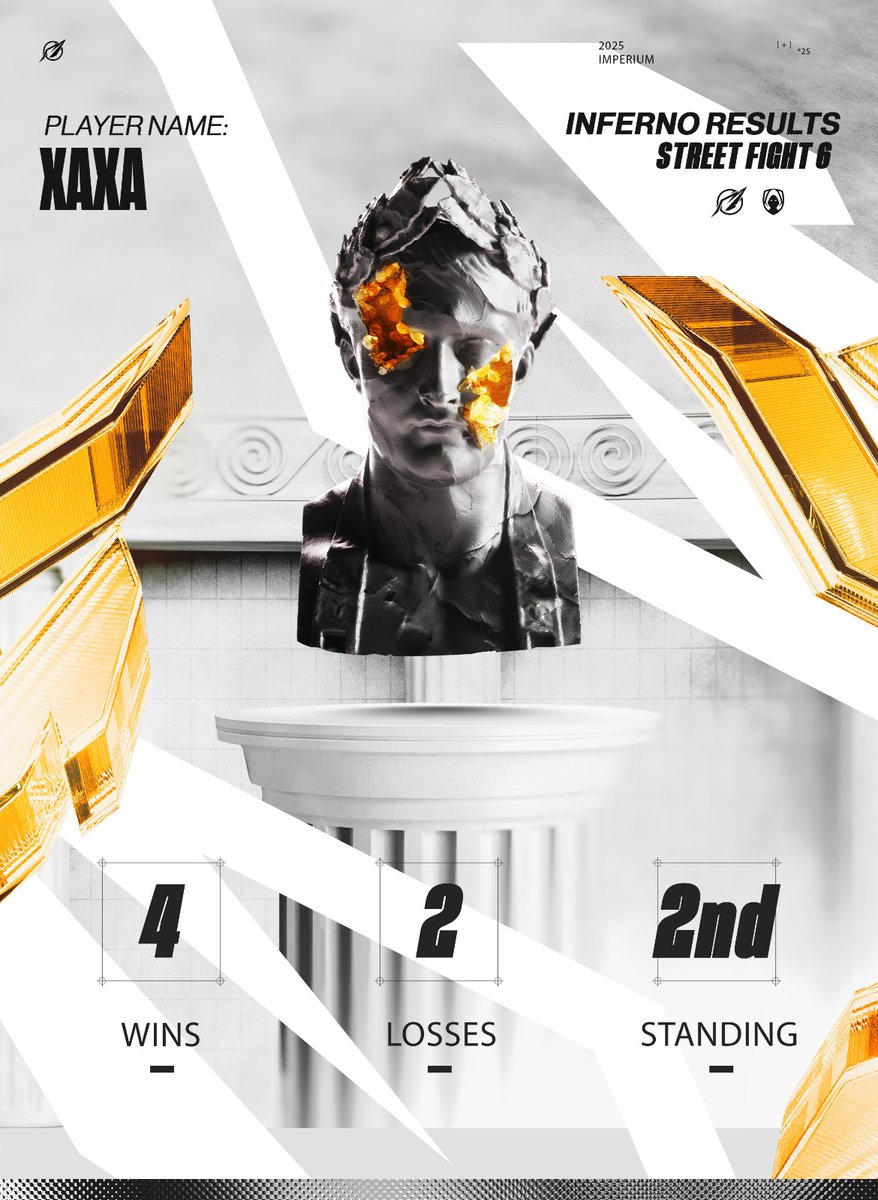 We set a standard of greatness. Xaxa placed second overall in Street Fighter 6 @ Inferno 2025. 

Next year, we're coming for everything. Prepare yourselves.

#IESBah #streetfighter6 #esportsgaming #Bahamas #esports