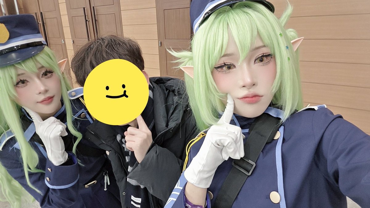 ks1263_22's tweet image. #12서코 #블아 #철도가키
Model : @Hellra_S2  @Rahell_S2 
만나서 너무 행복했어요!!
🚈💚💚