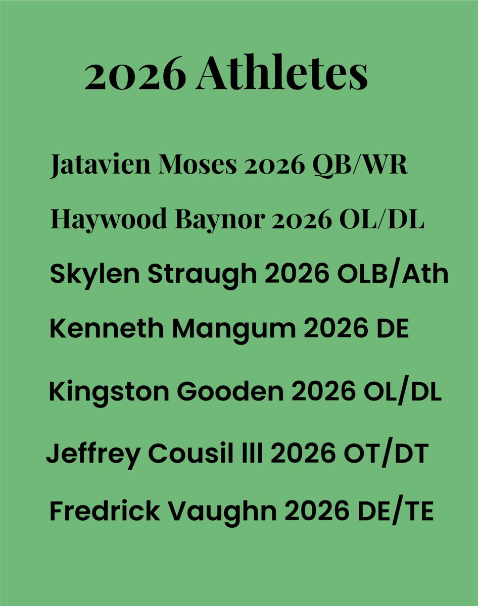 BigFaceSportss's tweet photo. "2026 Ballers! 

We're dropping different classes to help our athletes received more recognition ! If you're interested, send in your information and highlights to be considered."  #UPNEXT 

*BiGFaCESPoRTS*

@jatavien_moses @skylenstraughn6 @KennethMangum55 @frederick_vau @GoodenKingston5 @HBaynor5907