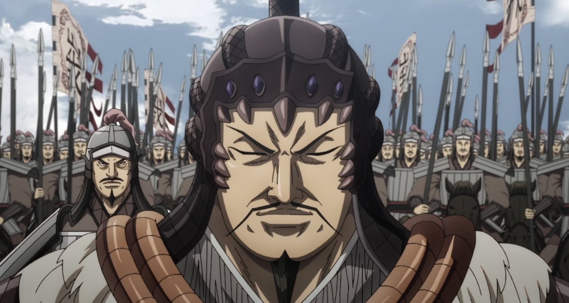 #كينقدوم
موتين نجم الحلقة 12 
قدر يمسك الجناح الأيسر بأكثر من 20 ألف جندي لدرجة ان اوسين أعطاه لقب جنرال في نهاية اليوم و لا ارسل له جنرال رغم انه يحتفظ باثنين 
كيسوي يحصل على لقب مزهرية الحلقة 
تشوغاريو دخل و الواضح ان اوسين سحب شين من الجناح الأيسر عشان يرسله له