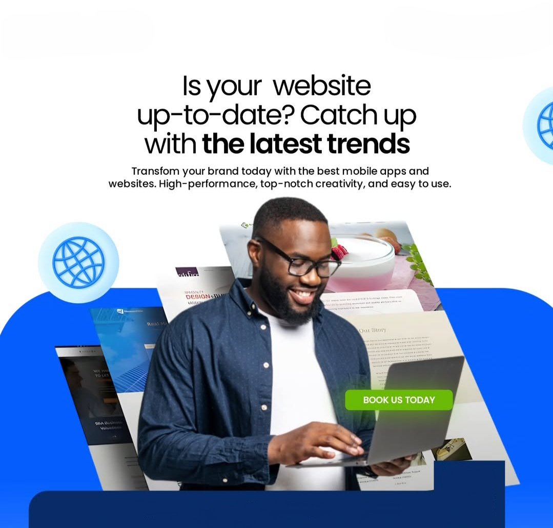 🚀 Is Your Website Up-to-Date? Catch Up with the Latest Trends
Your website is often the first impression of your business. If it’s outdated, slow, or not user-friendly, you’re losing potential customers every day.
l
📞 +44 7947121984
📧 info@obiankesbusinesses.co.uk