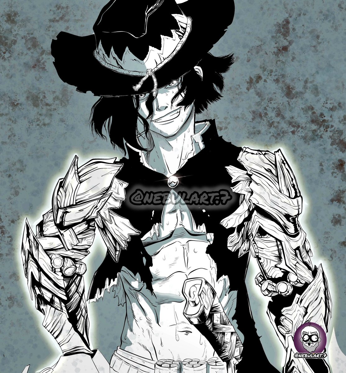 Nebulart7's tweet image. #marshallking current @Boichi_Bo1 ongoing manga, amazing high-quality drawing as always, give it a try.
#manga #fanart