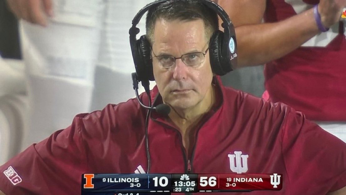 hoosier_hater's tweet photo. Thinking about what happened last time Indiana played the No. 9 team in the country. https://t.co/ETdsFh0CAe