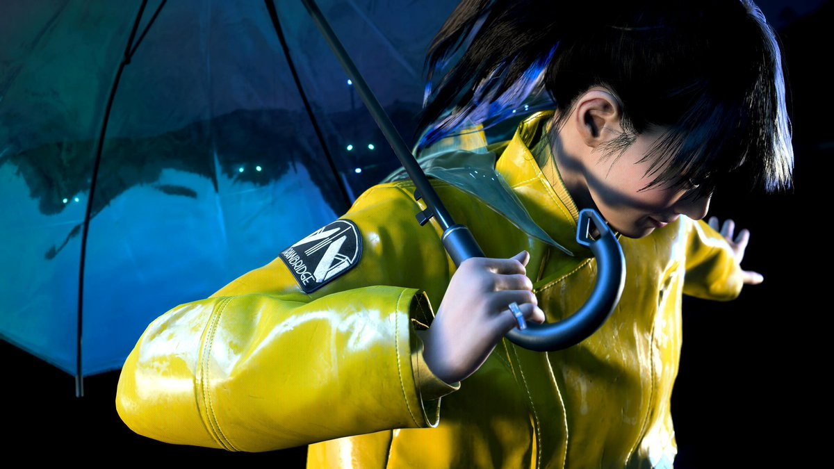 Looks like today is Shioli Kutsuna's birthday, so here's some Rainy shots from #DeathStranding2 to celebrate!